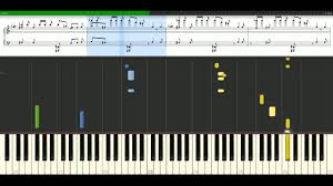 50 Cent Candy Shop Piano Tutorial Synthesia Youtube