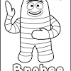 Yo gabba gabba coloring pages for kids online. 1