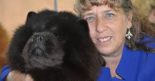 Fair Hill woman shows chow chow at Westminster