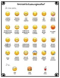 emotion charts worksheets teaching resources tpt