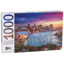 Puzzles for kids and adults, many manufacturers & dozens of themes. 1000 Piece Sydney Harbour Australia Jigsaw Puzzle