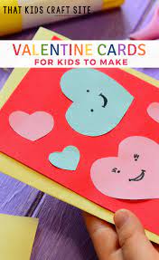 Many of the cards shared here today, are suitable for as both classroom valentine cards or to make at home. Easy Diy Valentine Cards For Kids Novocom Top