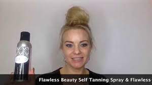 How To Spray Tan Your Face Youtube