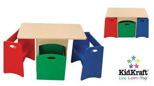 Natural Wooden Table With Primary Benches Kidkraft Http Www Amazon Com Dp B005lu6uf8 Ref Cm Sw R Pi Dp Lp Kids Table And Chairs Table And Bench Set Kid Table