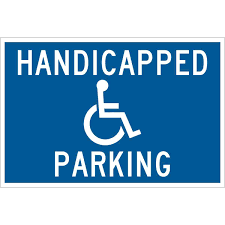Check spelling or type a new query. Brady Part 91357 Handicapped Parking Sign Bradyid Com