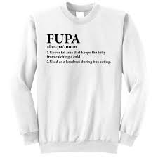 Fupa Definition Gift , FUPA Defined ,Fupa Definition Dad Gift, Mature  Living My Sweatshirt | TeeShirtPalace