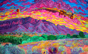 Image result for psychedelic landscape