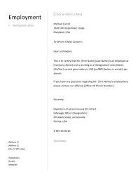 The letter will then state when the employee began working there, what their job title was, and how long they were employed there. 40 Proof Of Employment Letters Verification Forms Samples