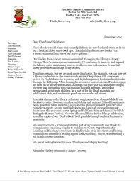 A donation thank you letter can also double as the official donation receipt that the donor will need if they are going to claim their donation as a tax deduction (see the irs guidelines). Annual Fund Drive 2020 Alexander Findley Community Library