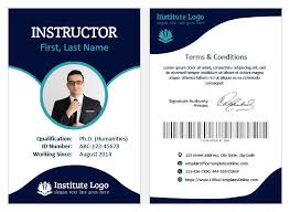 Coming up with the perfect id card design on your own can be tough and we're here to help save you time and effort. 5 Free Educational Id Card Templates For Ms Word