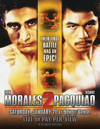 Erik Morales Vs Manny Pacquiao Ii Wikipedia