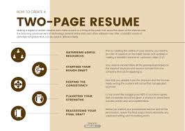 Facile à compléter, ce cv est idéal pour les profils expérimentés. Free Two Page Resume Templates Edit Download Template Net