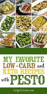 Low Carb And Keto Recipes With Pesto Kalyn S Kitchen Pesto Recipe Pesto Recipes Dinner Recipes Using Pesto