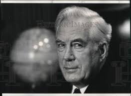 1969 Press Photo Chief Justice Warren E. Burger at his Supreme Court office 