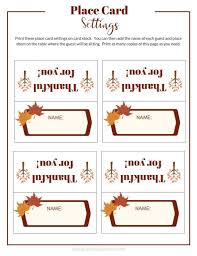 Green card (also known as a permanent resident card) does that. Thanksgiving Place Cards Printable Diy Template Add A Little Adventure