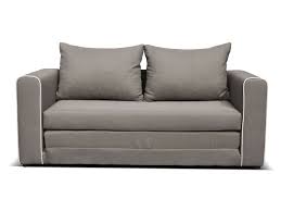 Cuisine équipée, salle d'eau, tv, wifi. Canape Convertible 2 Places En Tissu Laura Coloris Gris Smartsdiscount