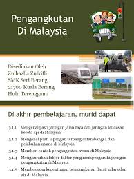 Mengunjungi kuala lumpur begitu mudah dengan tersendianya jaringan kereta terintegrasi ini. Bab 5 Pengangkutan Di Malaysia