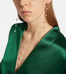 Mateo 14kt Earrings With Diamonds And Pearls