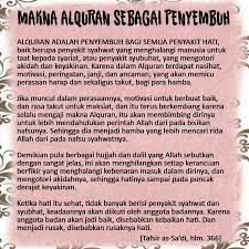 Http Nasihatsahabat Com Makna Alquran Sebagai Penyembuh Nasihatsahabat Mutiarasunnah Motivasiislami Petuahulama Hadi Islamic Quotes Best Quotes Quotes
