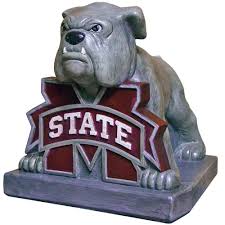 Mississippi State Bulldogs Yard Art Chief Choc Garden Statue Bulldog Statue Mississippi State Bulldogs Mississippi State