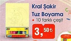 Kral Sakir Tuz Boyama Indirimde Market