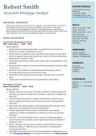 Financial analysts are integral to helping people grow their wealth. Mortgage Analyst Resume Samples Qwikresume