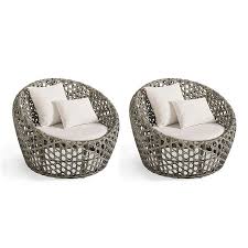 Mason Cocoon Chairs Set Of Two Grandin Road In 2020 Colourful Cushions Outdoor Furniture Collections Shop Wall Decor