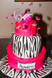 Some only dream of cake. Hot Pink Topsy Turvy Birthday Cake For 6 Year Old Girl It Was A Fun Cake To Make And Very Bright And Sparkly There Are No Wires Going Di Cakecentral Com