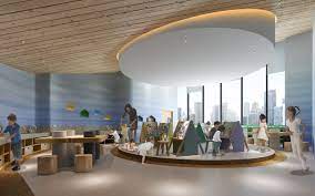 Montessori Kindergarten Arka Interior Rendering Montessori Kindergarten Montessori Education