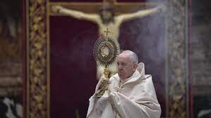 La fiesta del corpus christi. Corpus Christi El Papa La Eucaristia Soporte En Medio De Las Dificultades Vatican News