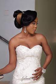 Nigerian Bridal Makeup And Hair Inspiration Www Loveweddingsng Com Celebrities Female Bridal Hair Inspiration Celebs