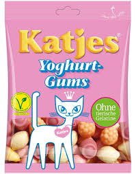 Katjes Yoghurt Gums 200g Myrtille Bonbon Bonbons Colores