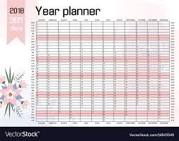 Year Wall Planner Download