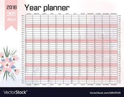 year wall planner download