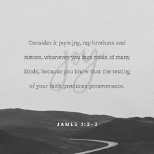 James 1 2 3 Consider It Pure Joy Book Of James Perseverance