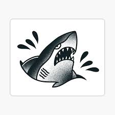 An evil eye tattoo will protect you but will be bad luck to anyone who dares to stare at. Shark Tattoo Stickers Redbubble