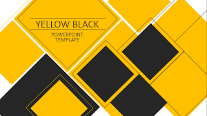 Black And Yellow Powerpoint Backgrounds Black And Yellow Powerpoint Backgrounds Black And Yellow Shapes Powerpoint Powerpoint Templates Yellow Black Powerpoint
