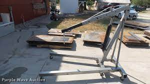 Works fine, don't need it anymore. Pittsburgh Engine Hoist In Hesston Ks Item Eb9043 Sold Purple Wave