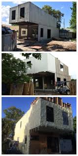 Classic House Looking Container House Florida Usa In 2020 Industrial House Exterior Container House Container Buildings