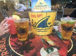 Fins Up The Second Floor Terrace Of The Landshark Bar Grill Overlooking The Family Pool Hollywood Beach Beach Resorts Margaritaville Hollywood