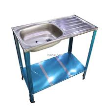 We offer multiple designed tops and shelf surfaces that includes ¾ cabinet grade plywood, 16 gauge galvanized, 16 gauge stainless steel in both. Stainless Steel 36 X 18 Inch Single Left Sink Bowl Diy Easy Assembly Shiny Modern Elegant