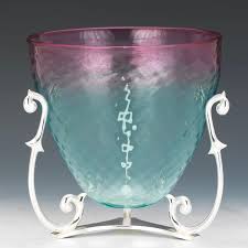 Pairpoint glass patterns | pairpoint cut glass lamp cut in murillo pattern having matching base. Silver Vase Aspire Auctions