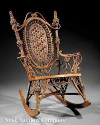 Antique Wicker Rocking Chair Rocking Chair Victorian Wicker Wicker Rocking Chair