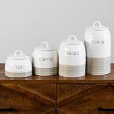 They are suitable for different spices and other products of this type. Kitchen Canisters Canister Sets Kirklands