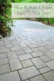 Maybe traditional cobblestones or shaped concrete. How To Build A Paver Patio It S Done Young House Love