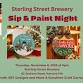 Sip & Paint Night at Sterling Street Brewery event image