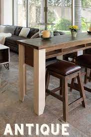 Antique Multicolor Counter Sofa Table Sofa Table Furniture Rustic Feel
