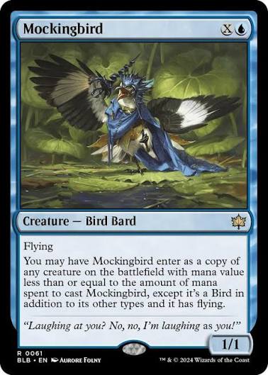 Mockingbird - Bloomburrow - Magic: The Gathering