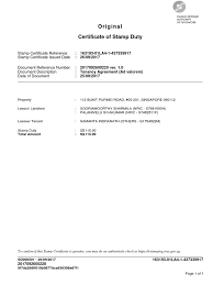 It is computed on the basis of the value of the item being taxed. Stamp Cert 2017092600220