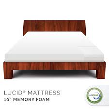 Overall, this serta gel memory foam mattress makes a decent replacement for my old mattress. Lucid 10 Inch Memory Foam Mattress Review